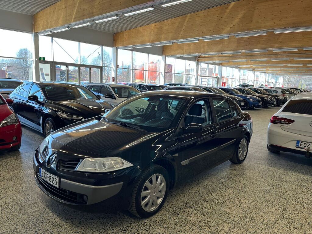 Renault Megane 2007 Musta