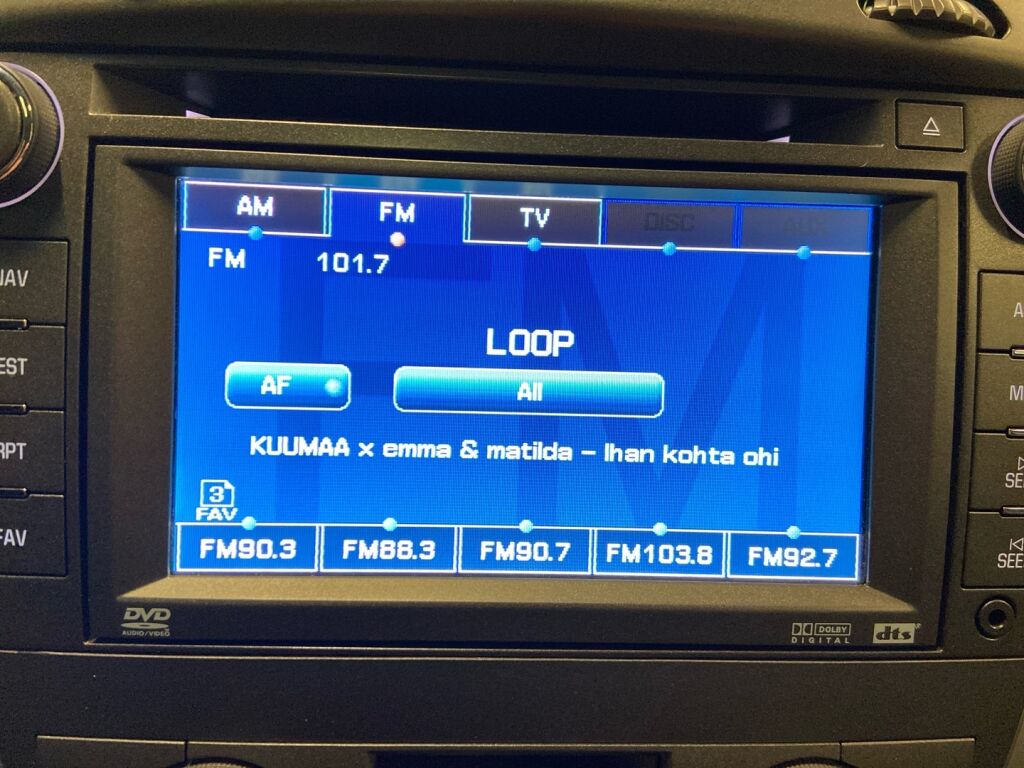 Cadillac SRX 2009 Musta