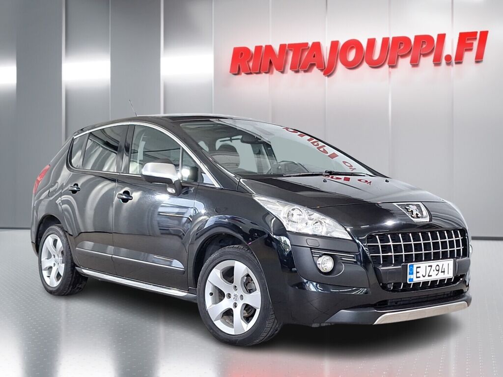 Peugeot 3008 2010 Musta