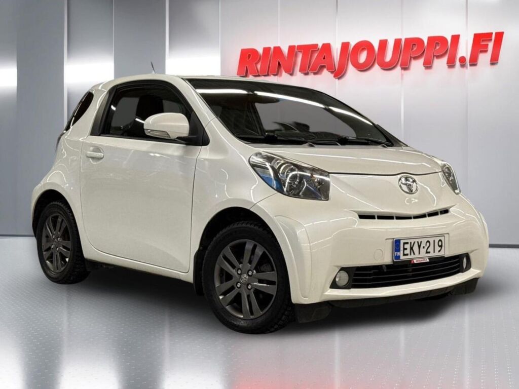 Toyota iQ 2010 Metallinhohto Valkoinen