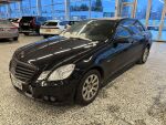 Mercedes-Benz E 2010 Musta