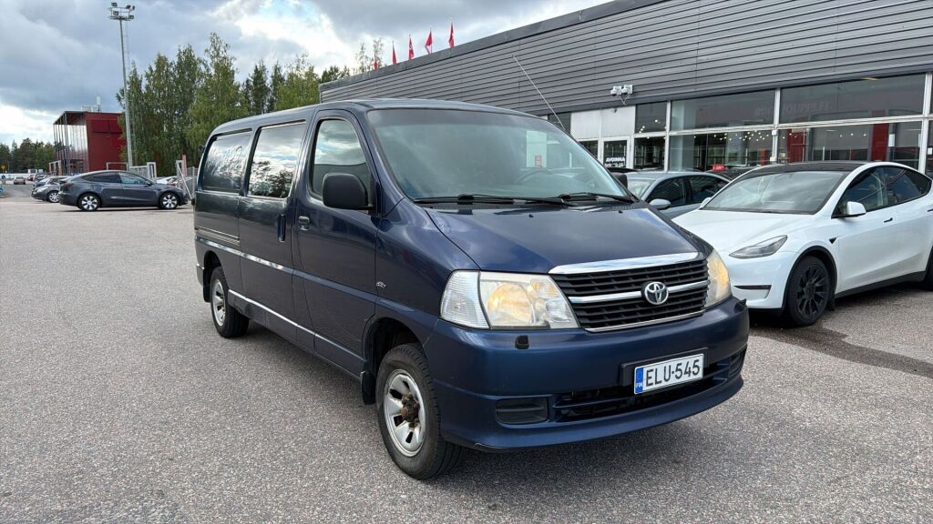Toyota Hiace 2011 Sininen