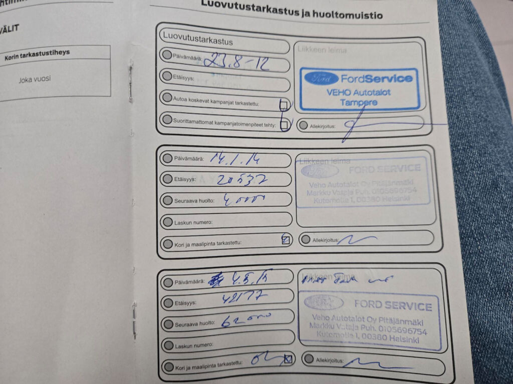 Ford Focus 2012 Punainen