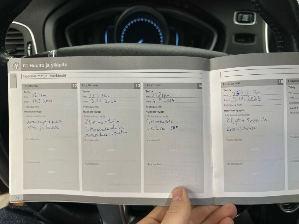 Volvo V40 2012 Oranssi