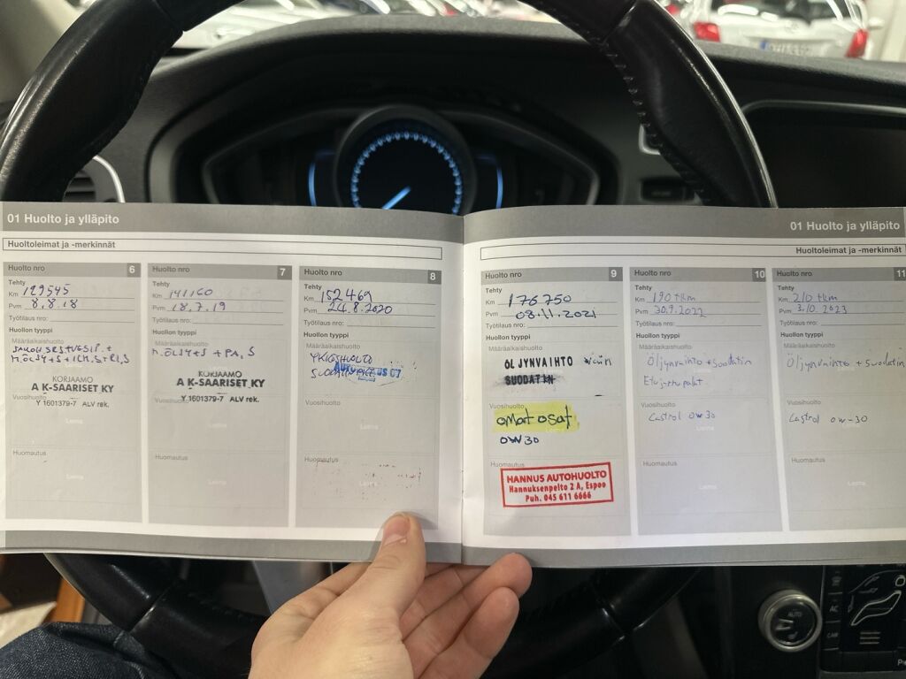 Volvo V40 2012 Oranssi