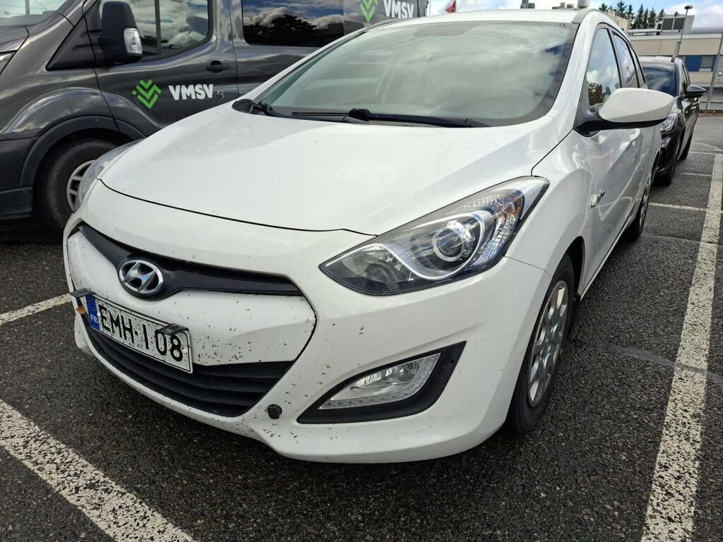 Hyundai i30 Wagon 2013 Valkoinen