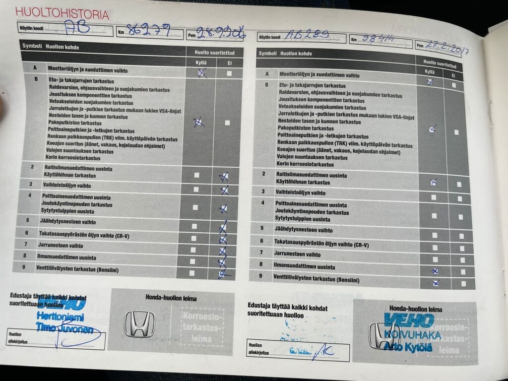 Honda CR-V 2013 Valkoinen