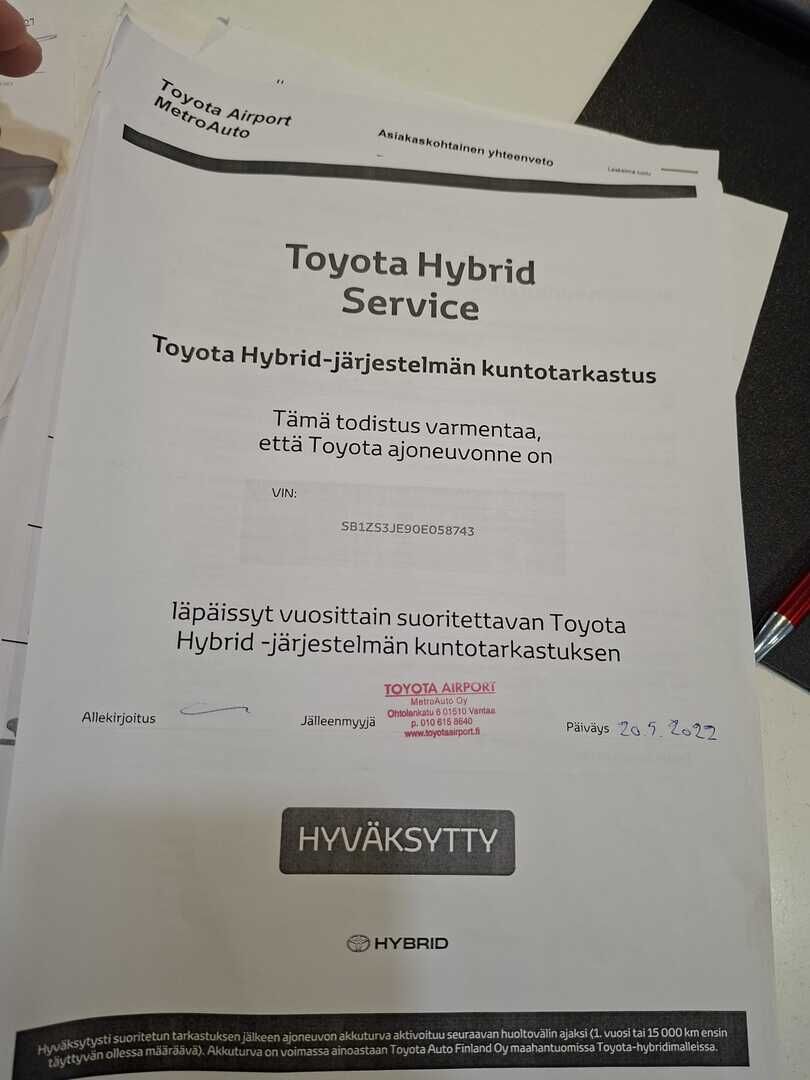 Toyota Auris 2014 Valkoinen