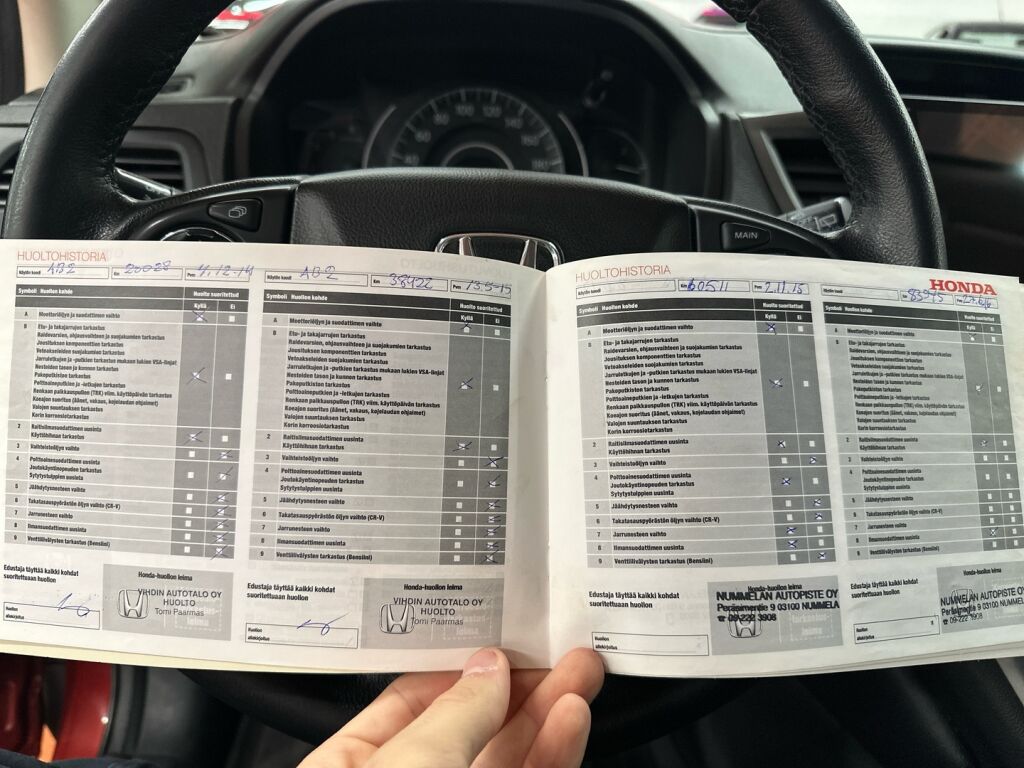 Honda CR-V 2014 Punainen