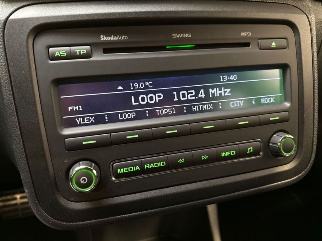 Skoda Fabia 2012 Vihreä