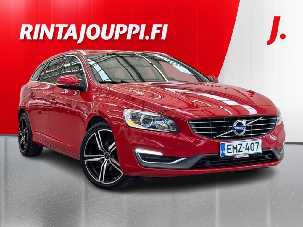 Volvo V60 2014 Punainen