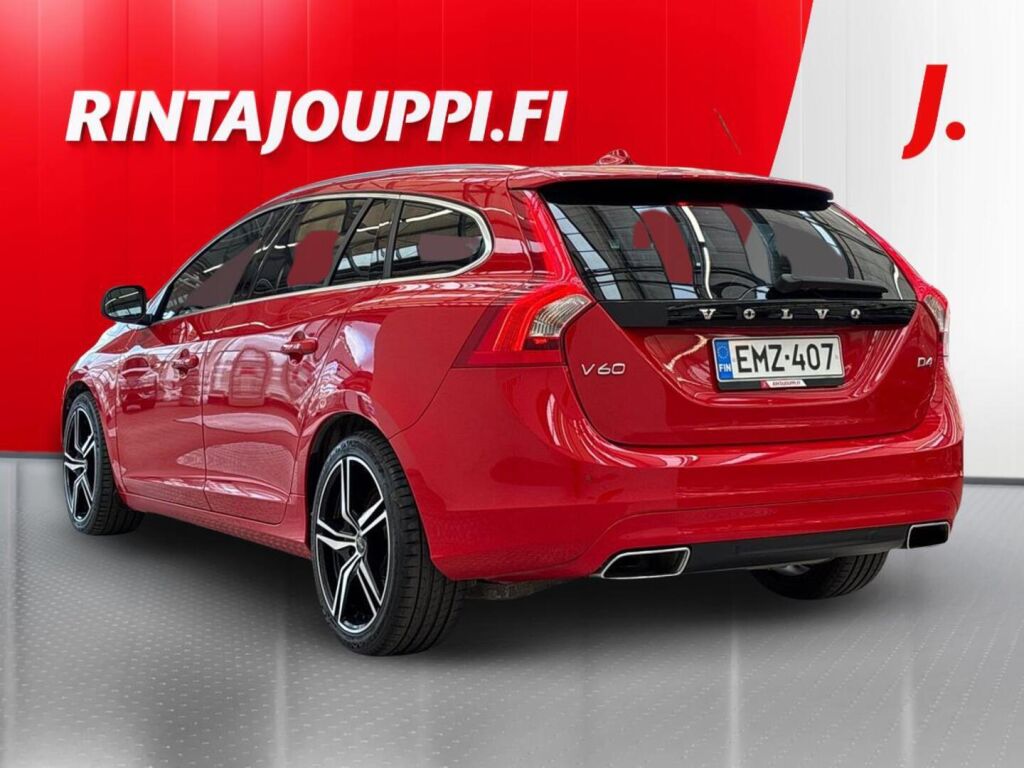 Volvo V60 2014 Punainen