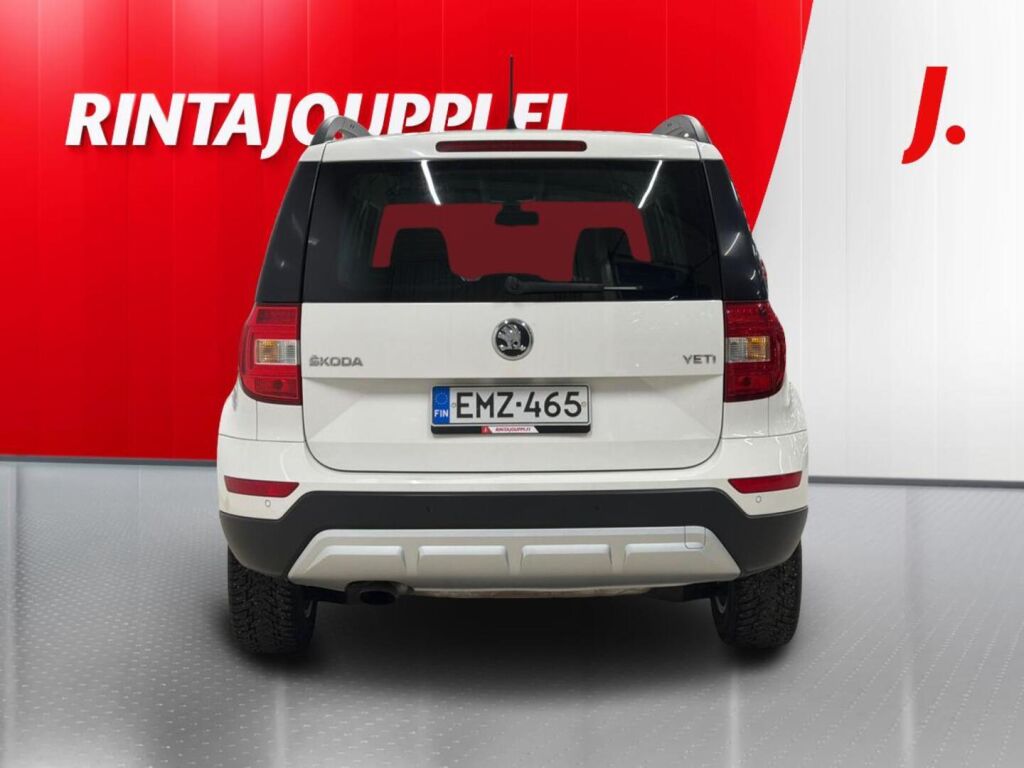 Skoda Yeti 2014 Valkoinen