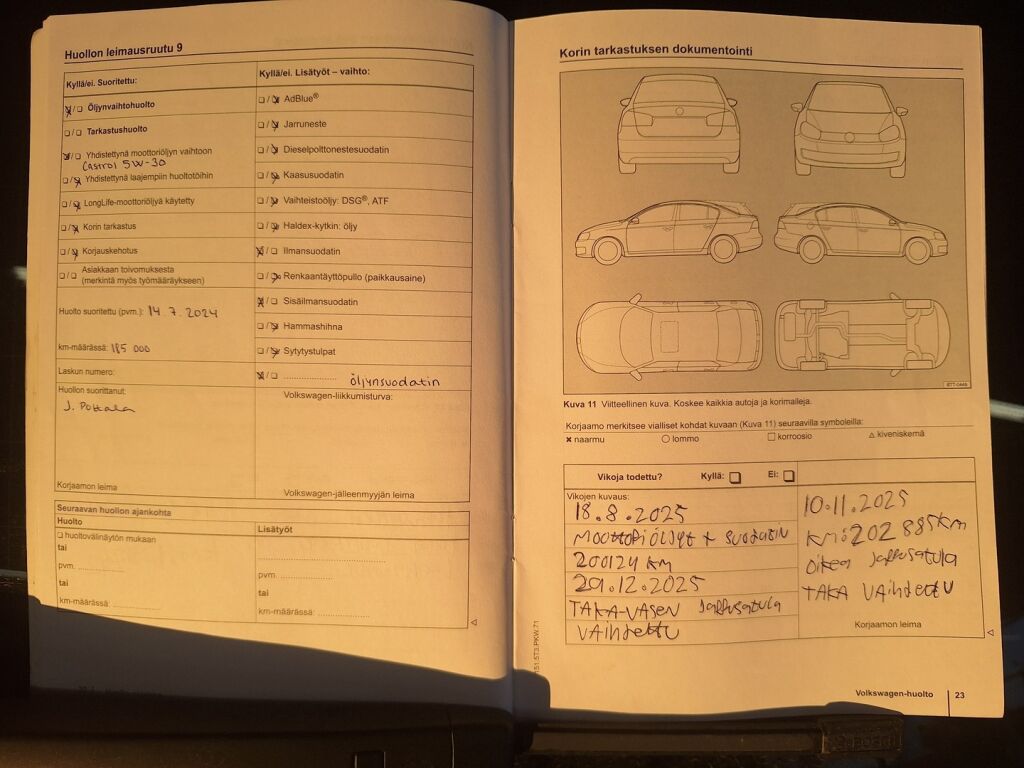 Volkswagen Golf 2014 Punainen