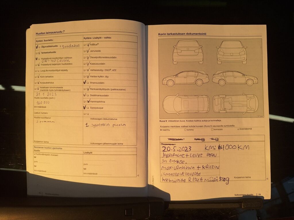Volkswagen Golf 2014 Punainen