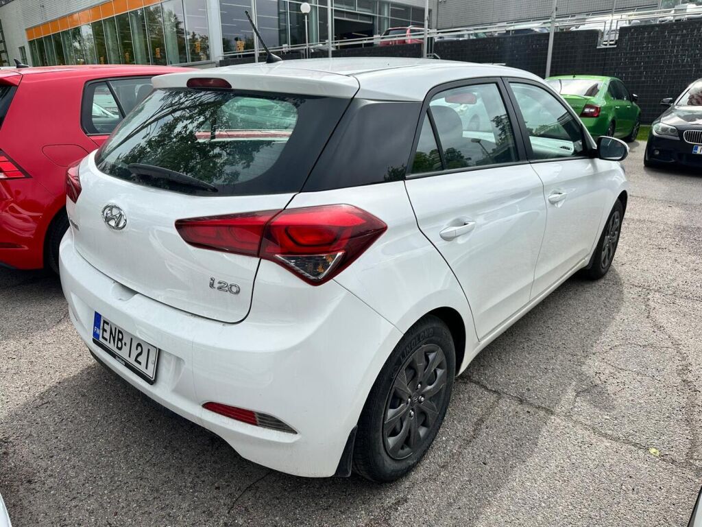 Hyundai i20 5d 2018 Valkoinen