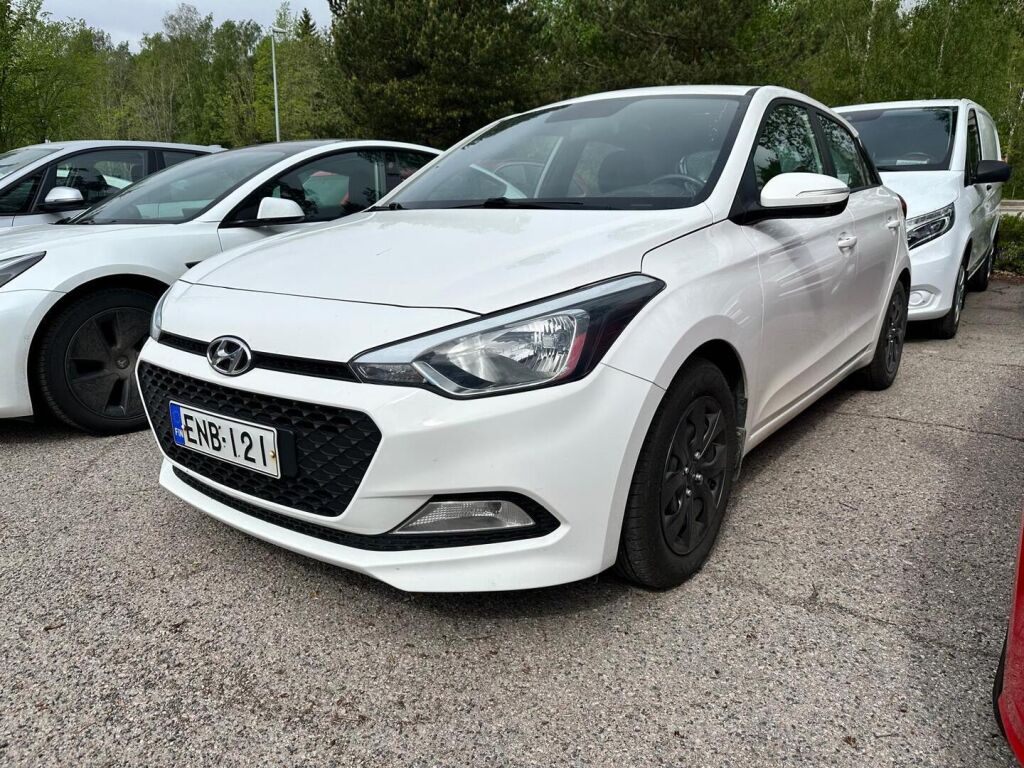Hyundai i20 5d 2018 Valkoinen