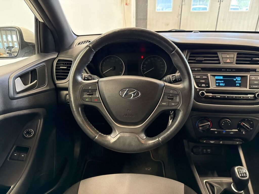 Hyundai i20 5d 2017 Valkoinen