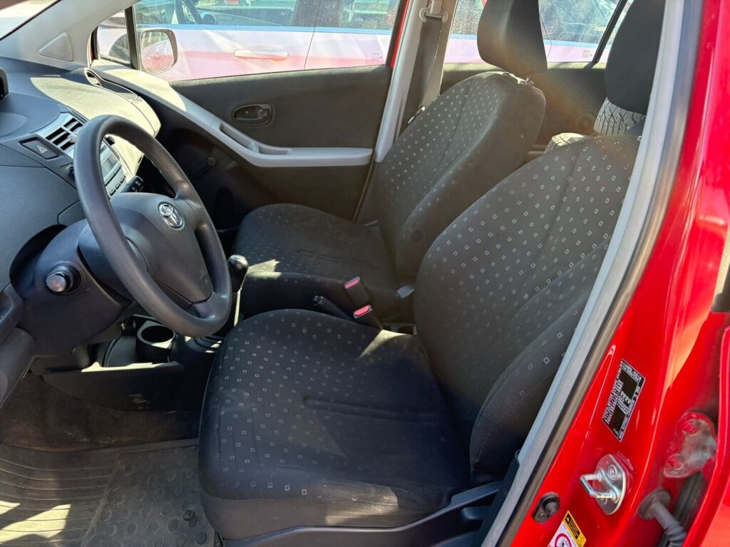 Toyota Yaris 2008 Punainen