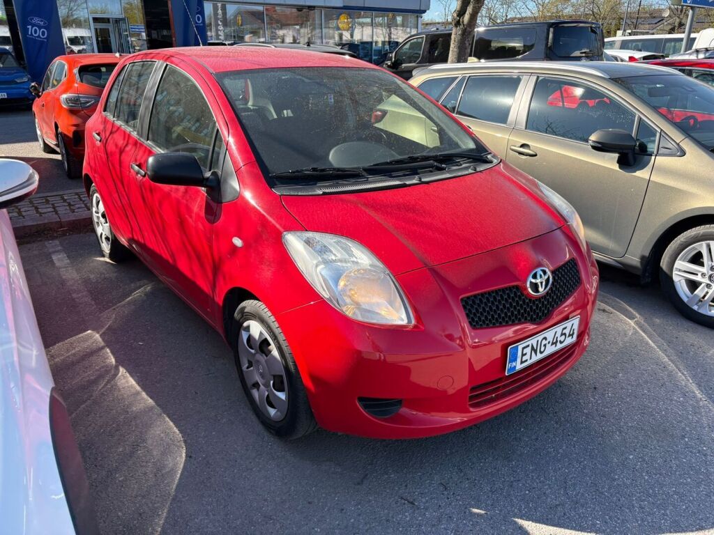 Toyota Yaris 2008 Punainen