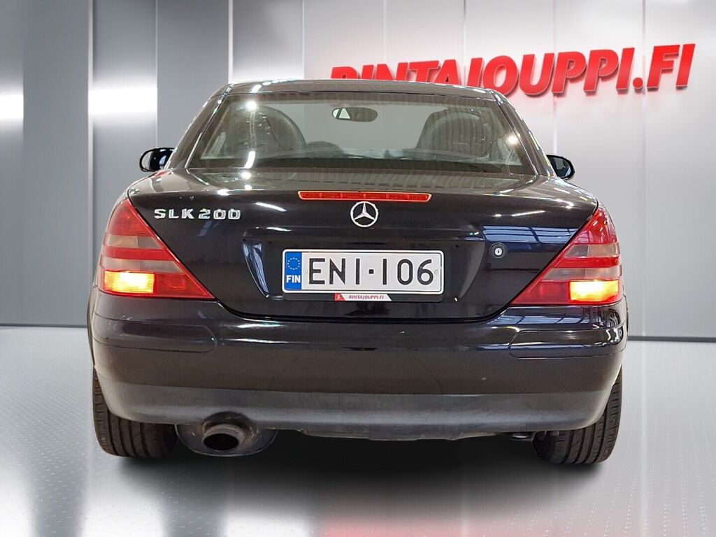 Mercedes-Benz SLK 1998 Musta