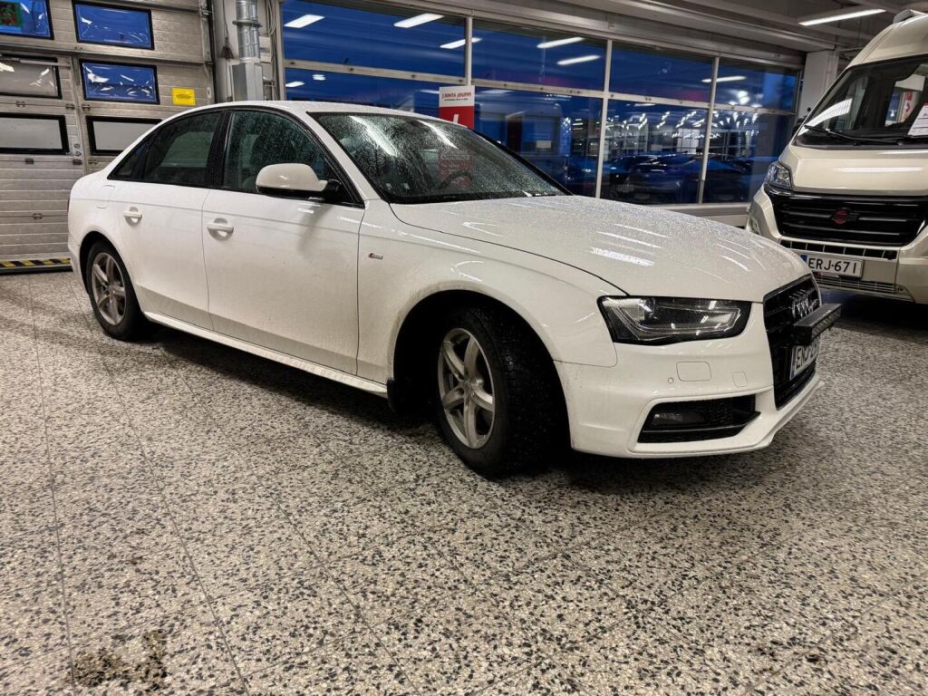 Audi A4 2014 Valkoinen