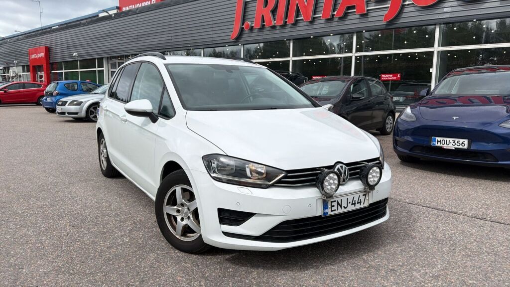 Volkswagen Golf Sportsvan 2014 Valkoinen