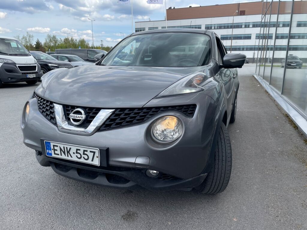 Nissan Juke 2015 Harmaa