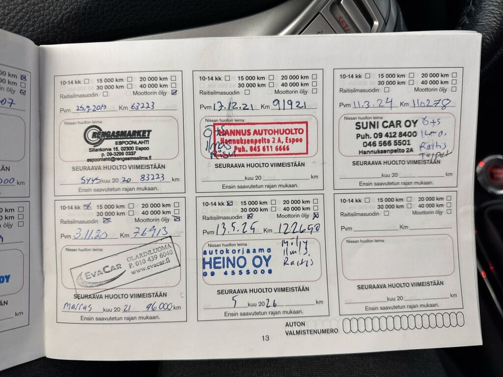 Nissan Pulsar 2015 Musta