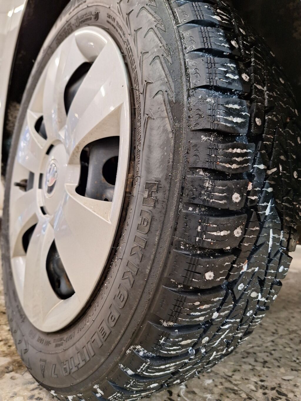 Skoda Fabia 2015 Valkoinen