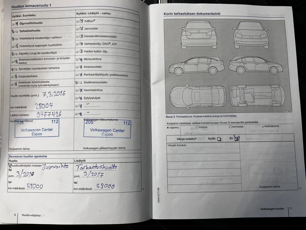 Volkswagen Passat 2015 Valkoinen