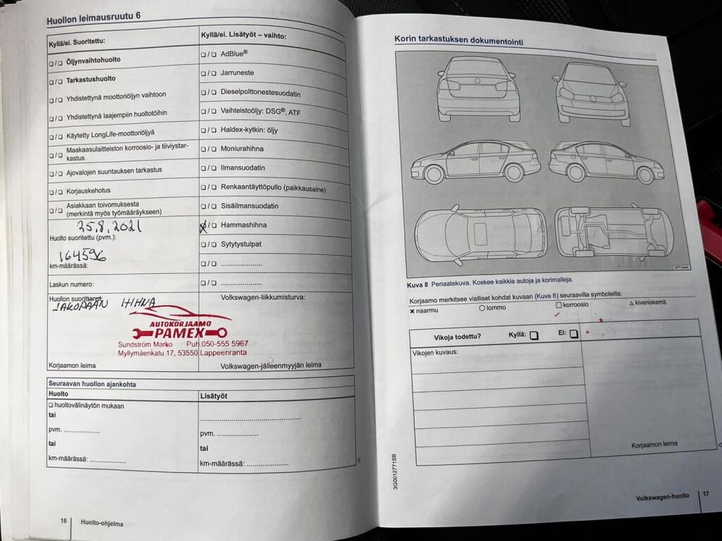 Volkswagen Passat 2015 Valkoinen