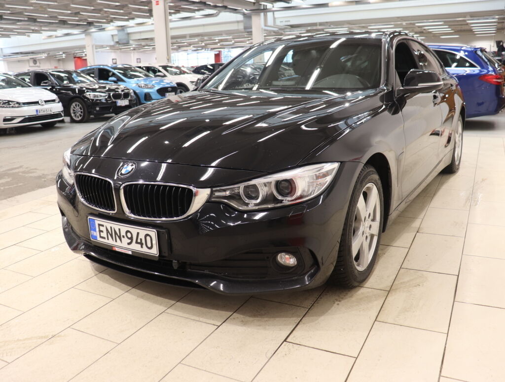 BMW 418 2015 Musta