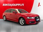 Audi A4 2015 Punainen