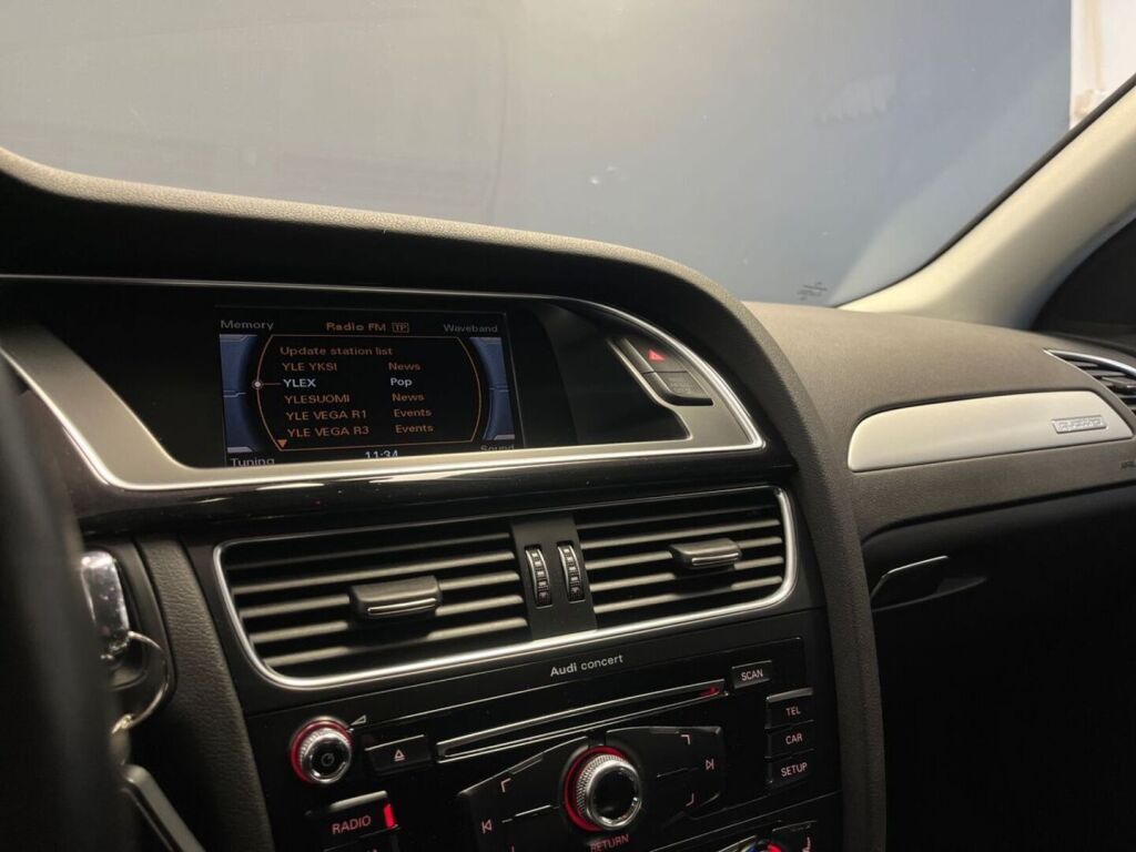 Audi A4 2015 Punainen