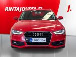 Audi A4 2015 Punainen