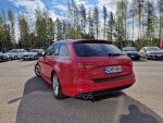 Audi A4 2015 Punainen