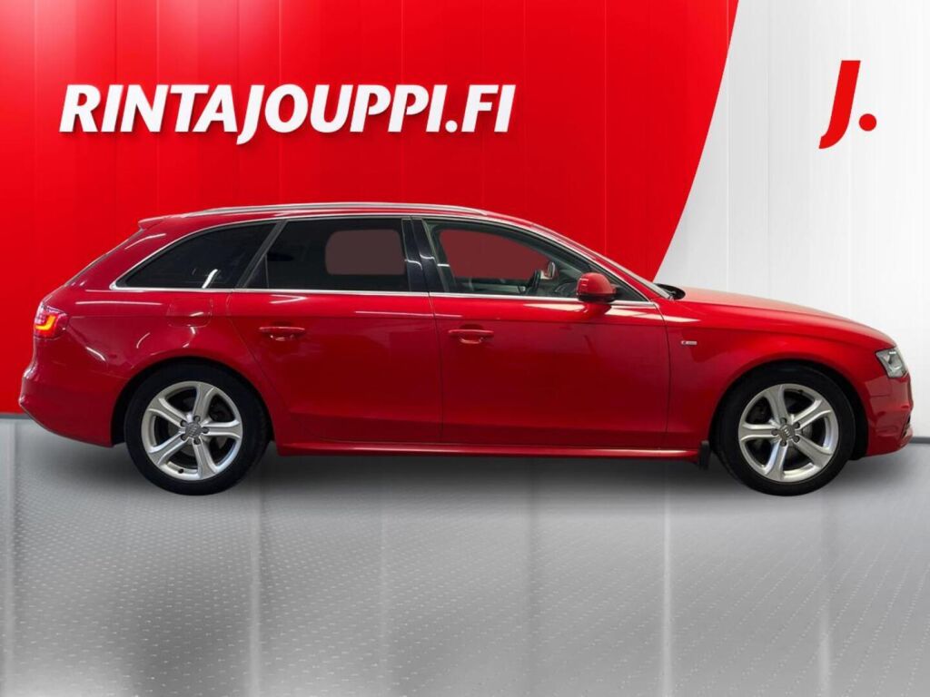 Audi A4 2015 Punainen