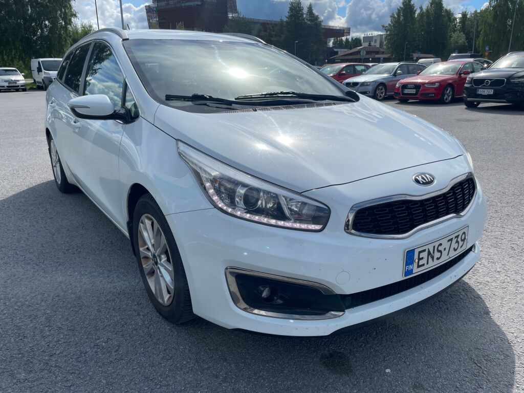 Kia Ceed 2016 Valkoinen