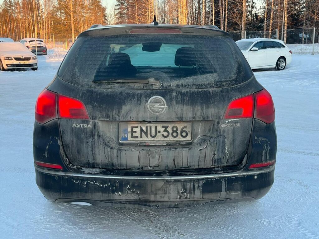 Opel Astra 2016 Musta