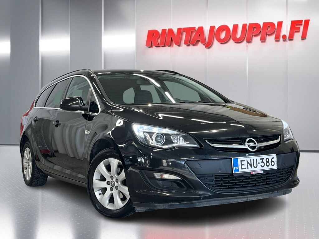 Opel Astra 2016 Musta