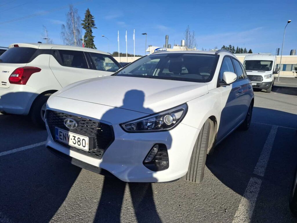 Hyundai i30 Wagon 2018 Valkoinen