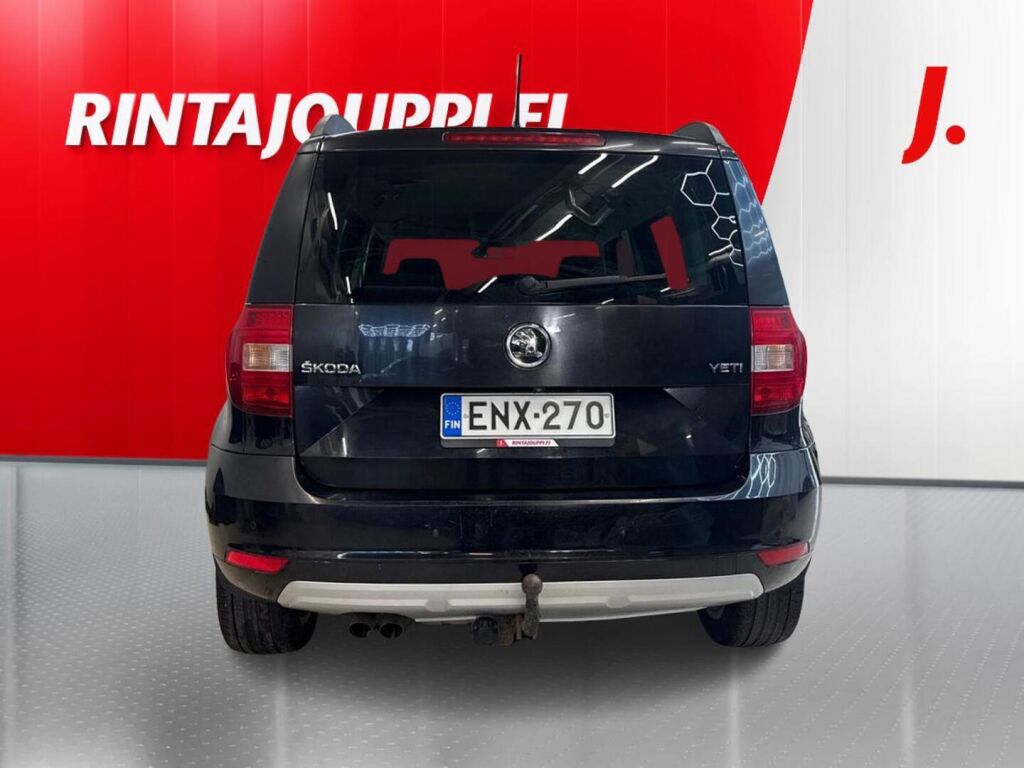 Skoda Yeti 2015 Musta