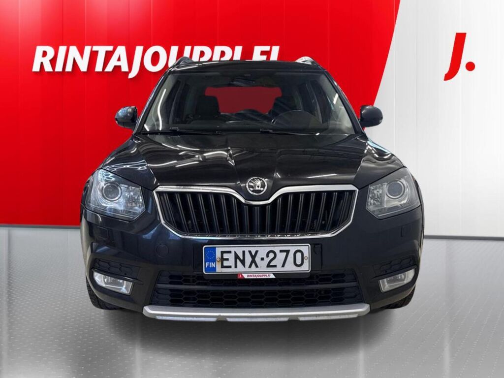 Skoda Yeti 2015 Musta