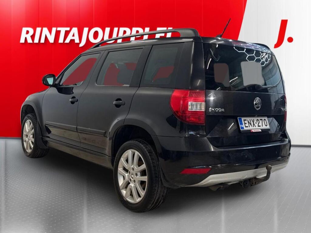 Skoda Yeti 2015 Musta