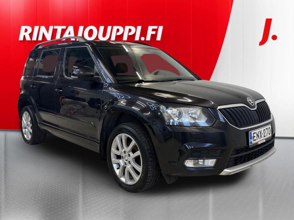 Skoda Yeti 2015 Musta