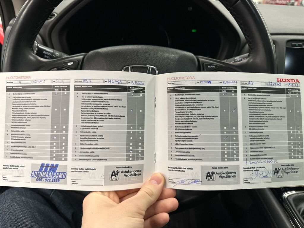 Honda HR-V 2015 Sininen