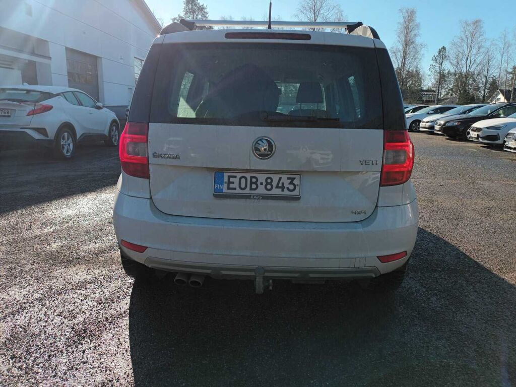 Skoda Yeti 2017 Valkoinen