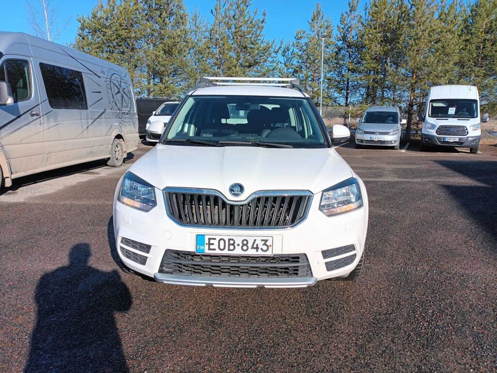 Skoda Yeti 2017 Valkoinen