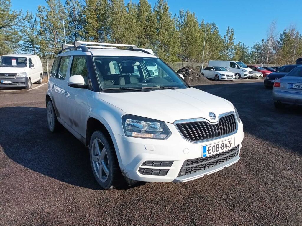 Skoda Yeti 2017 Valkoinen